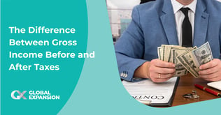 The Difference Between Gross Income Before and After Taxes