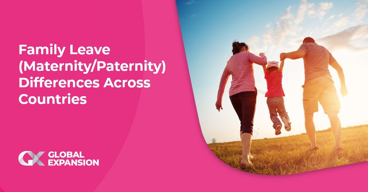 Family Leave (Maternity / Paternity) Differences Across Countries